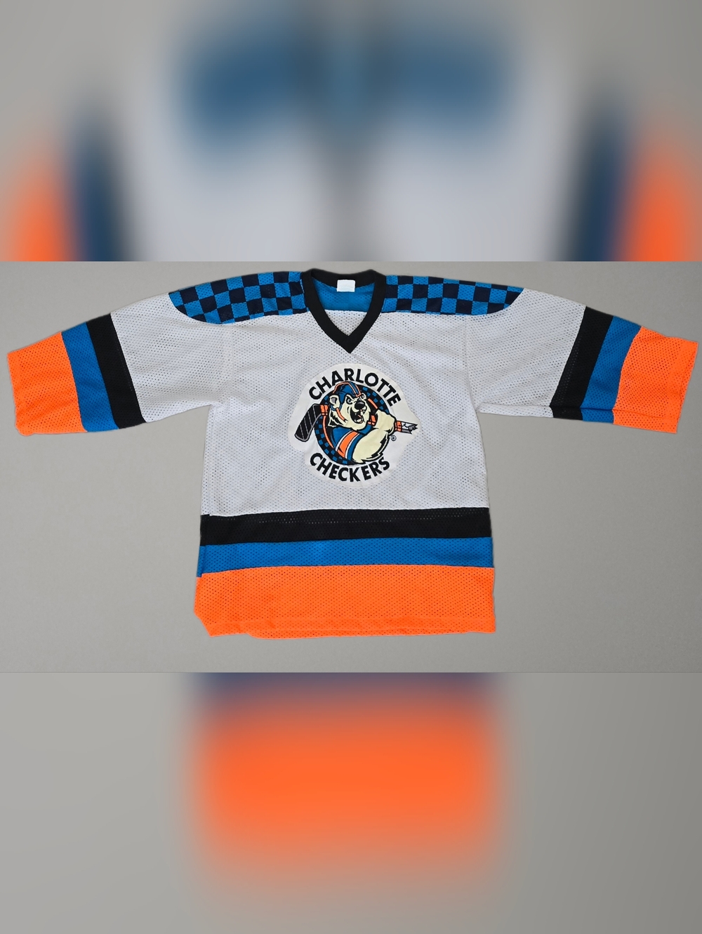 Vintage AHL Charlotte Checkers Youth Jersey